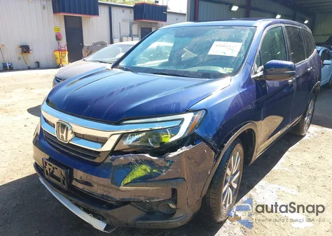 2019 Honda Pilot Ex из США, поврежденный, VIN 5FNYF6H32KB077783